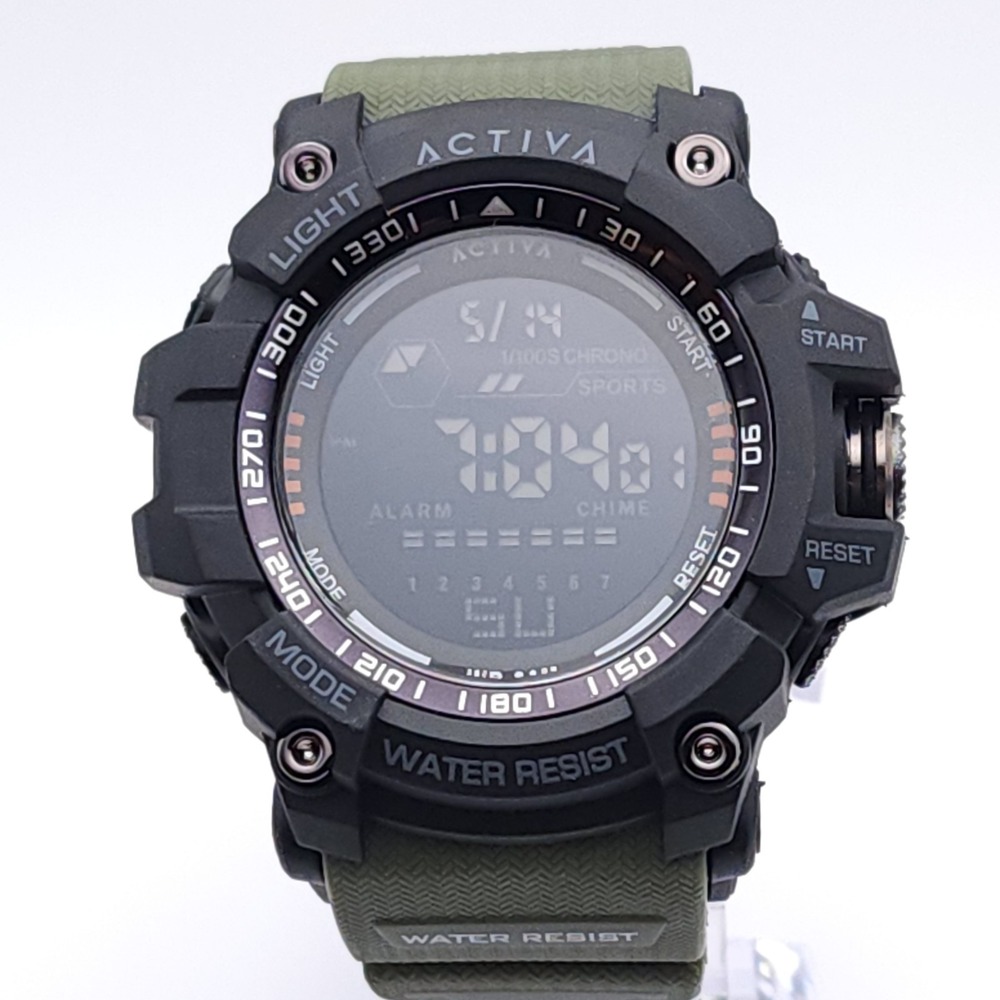 Invicta Activa Strike X Digital Watch Black White 56mm